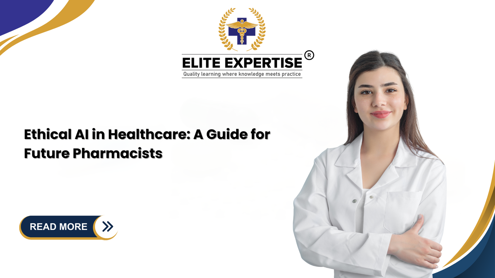 "Pharmacist using AI in healthcare”