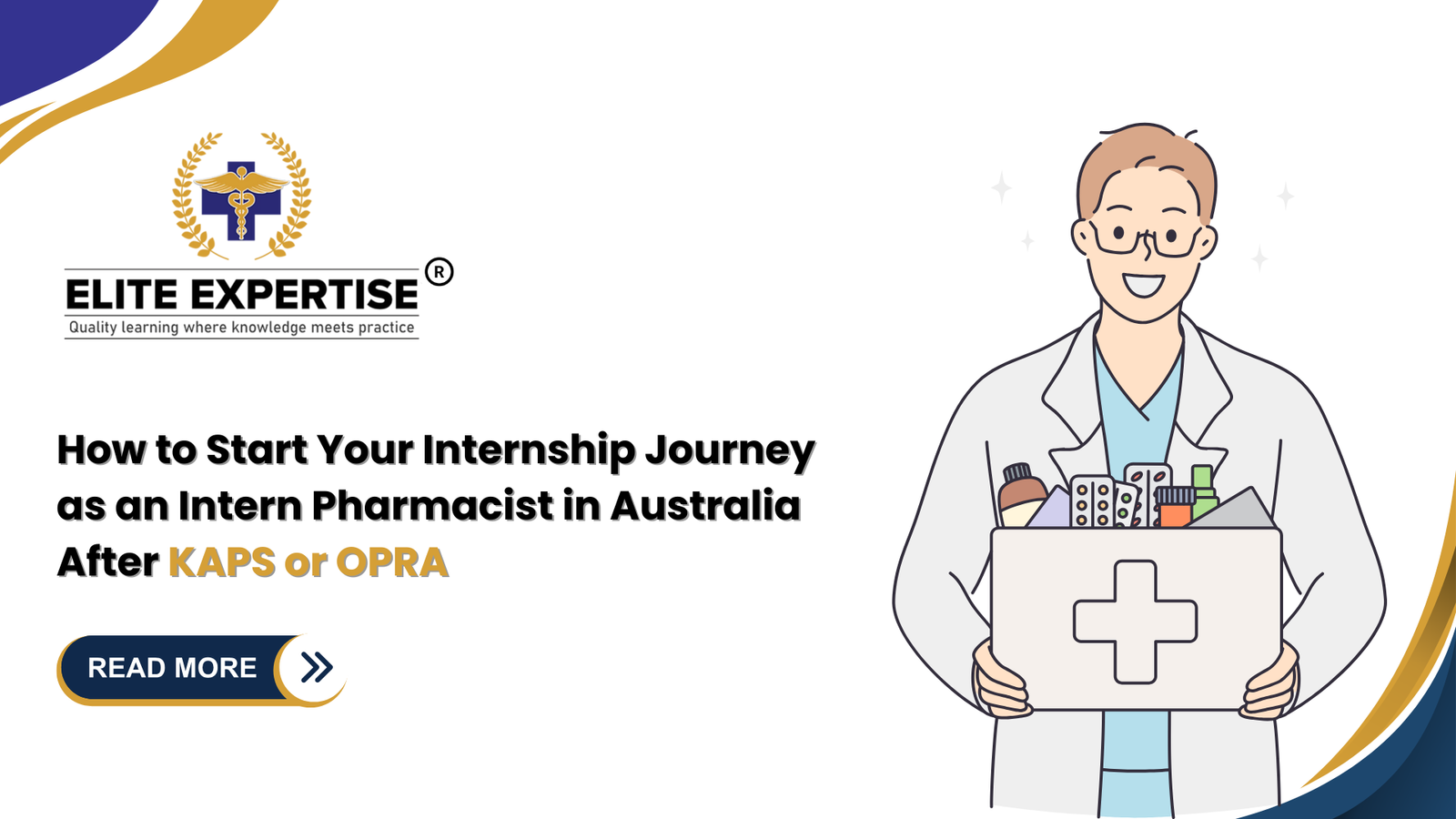 Intern pharmacist in Australian pharmacy